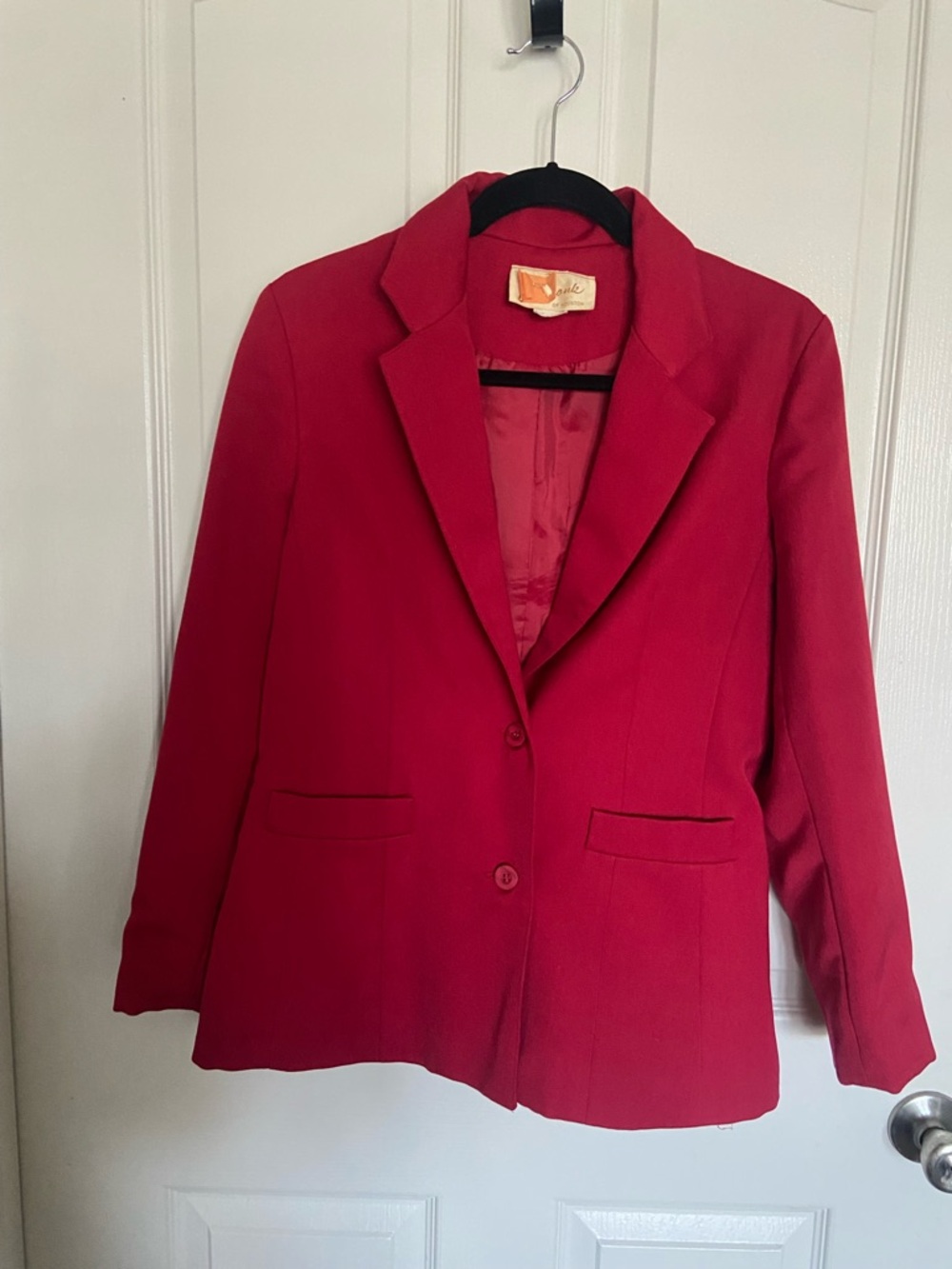 Josef Frank Red Women's Blazer Jacket